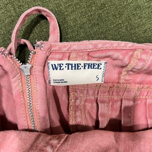 We The Free Dusty Pink Jean Romper - Picture 4 of 4
